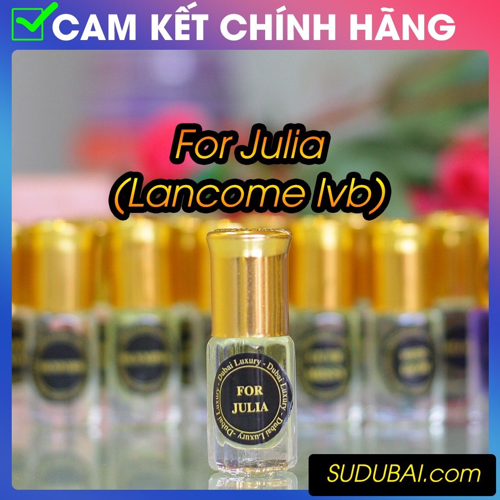 Tinh Dầu Dubai Mini Dạng Lăn 3ml Chính Hãng Thơm Dai Với Hơn 20 Mùi Nam Nữ - SUDUBAI