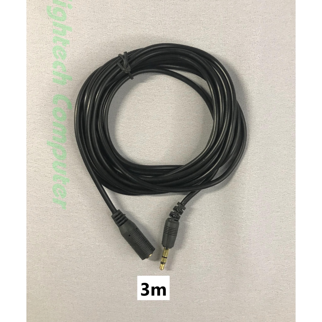 Dây nối dài loa, nối dài tai nghe jack 3.5mm - Đực cái - BH 1T