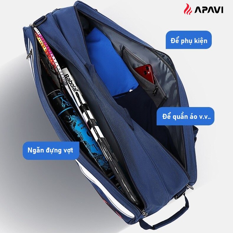 [Thanh lý] Túi cầu lông Ywyat C-601 Đỏ, hàng tồn kho