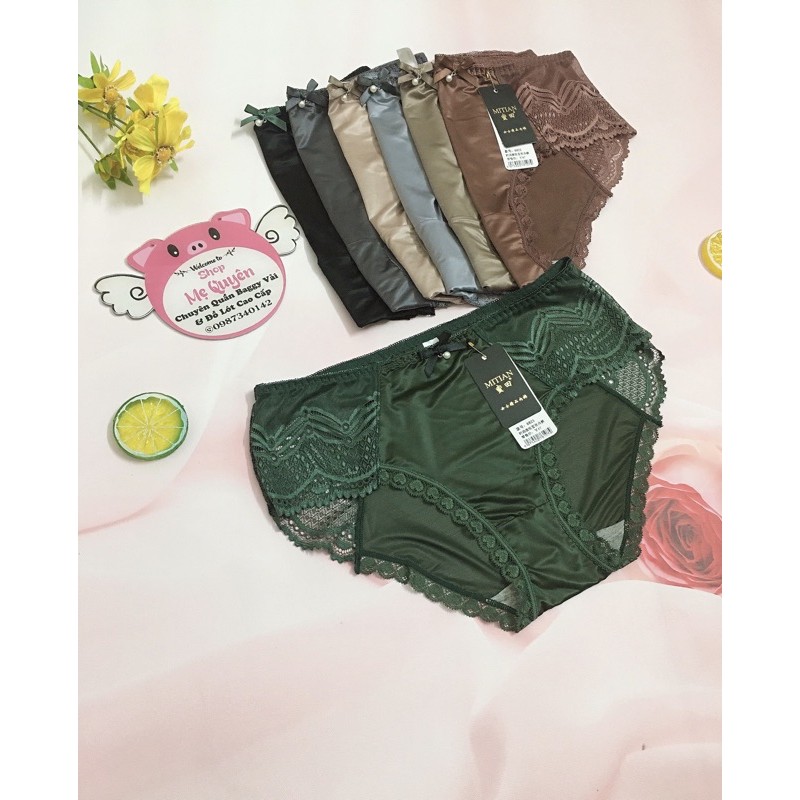 Siêu phẩm quần lót ren lụa cao cấp