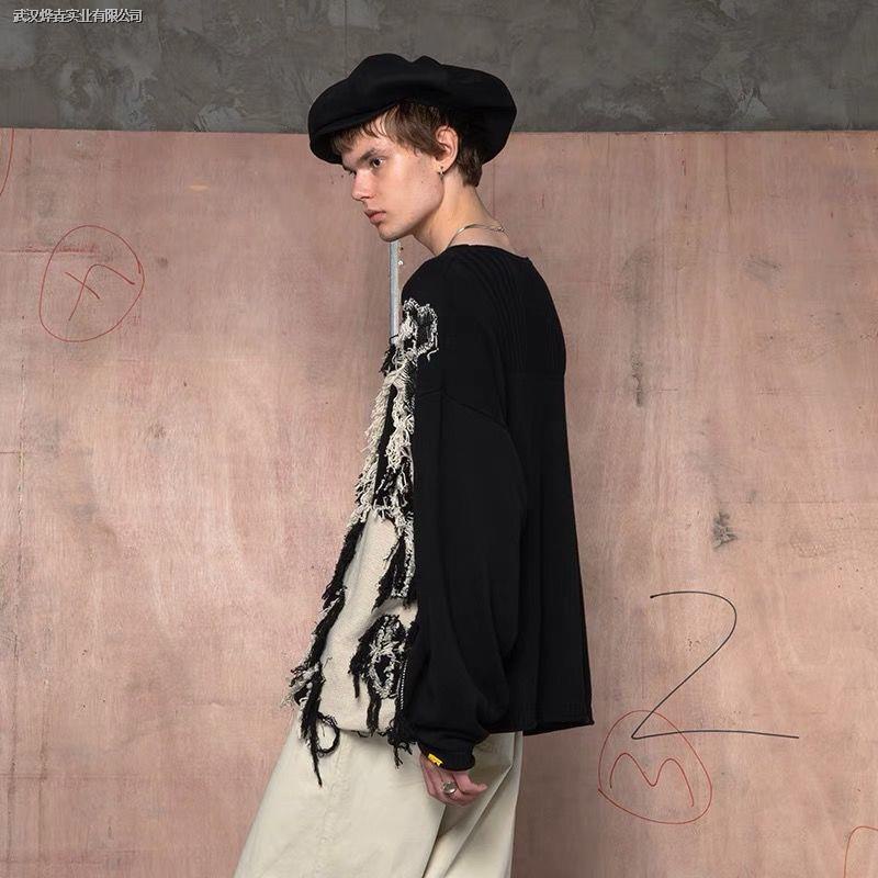 Áo sweater cổ tròn phong cách thu đông Hàn Quốc 2021