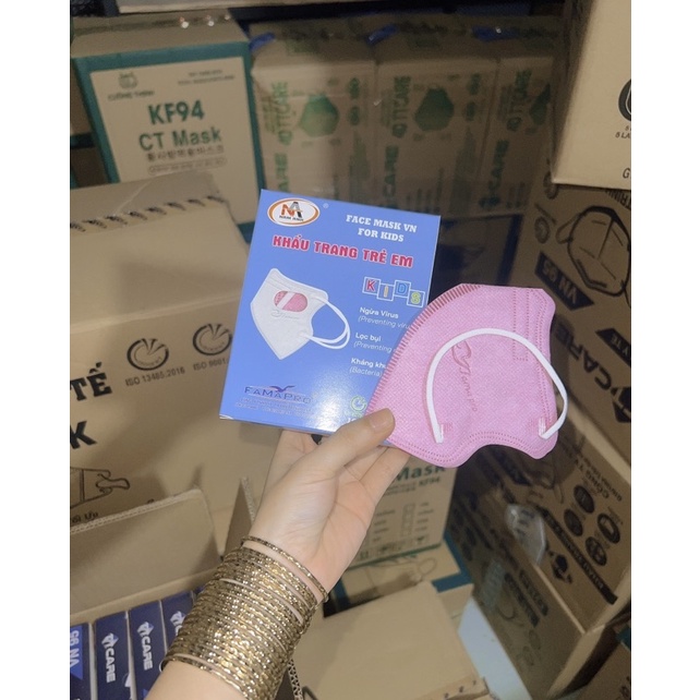 KHẨU TRANG 5D CỦA BÉ ( HỘP 10 CÁI)