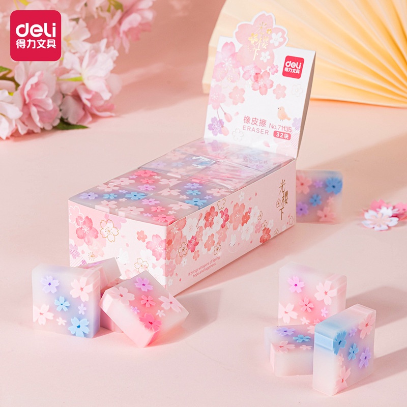 Cục tẩy cao su Sakura Sassafras kiểu dáng dễ thương 2B