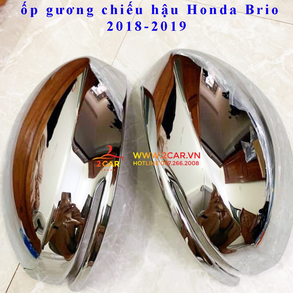 Ốp gương chiếu hậu Honda Brio 2018 - 2019