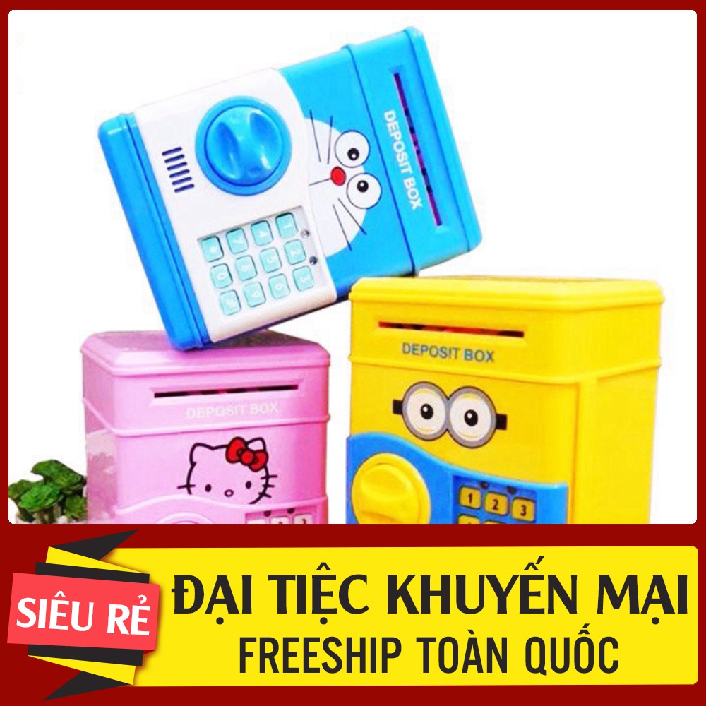 Két sắt mini thông minh cho bé tiết kiệm tiền