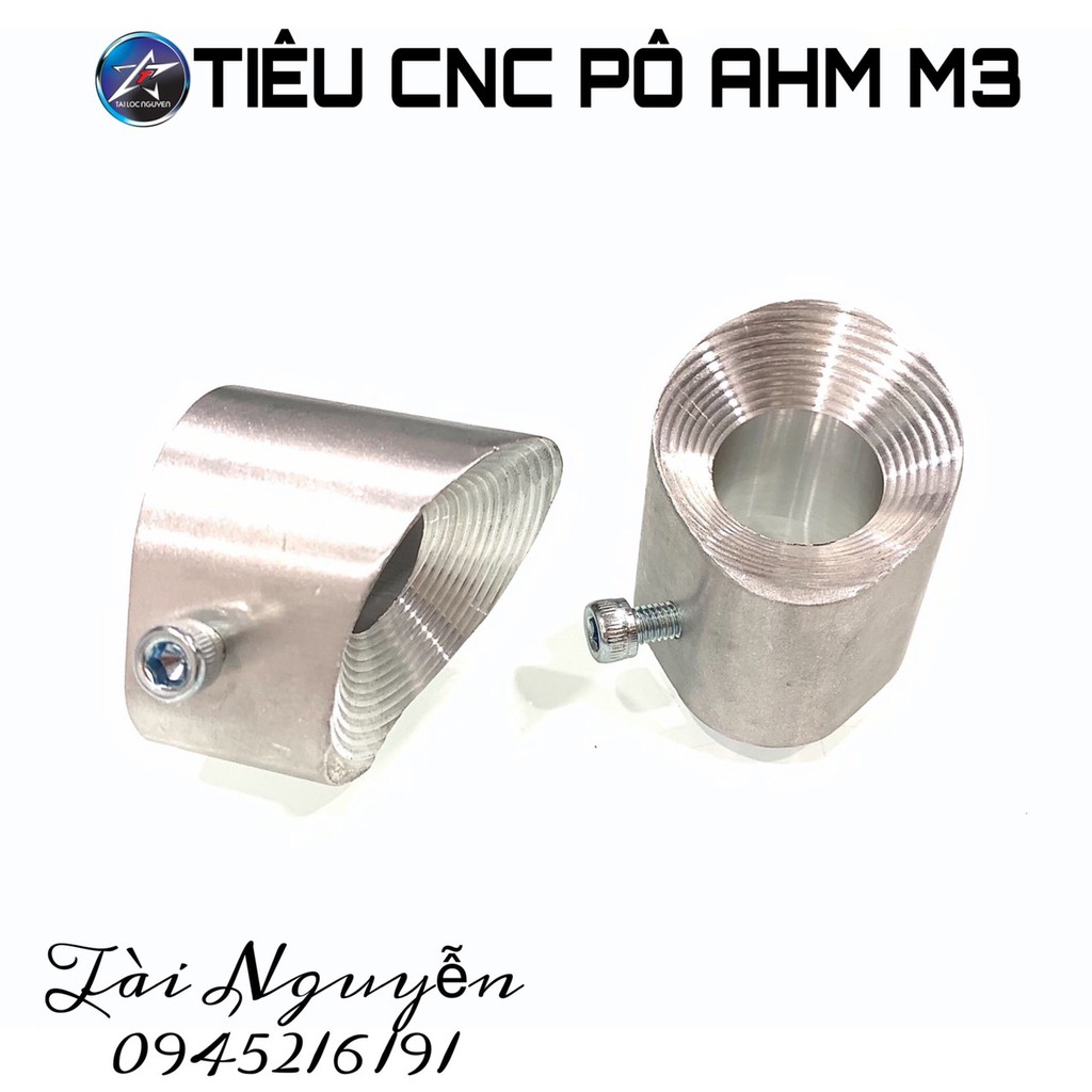 TIÊU CNC GIẢM THANH GẮN PÔ AHM M3