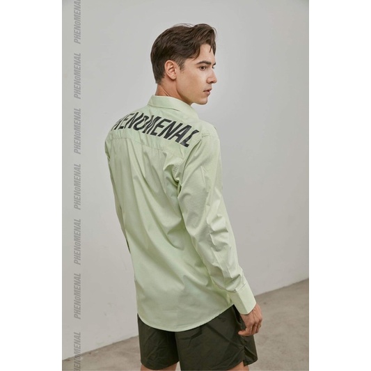 ÁO SƠ MI UNISEX PHENOMENAL (có 4 màu: đen - trắng - xanh - tím) | BigBuy360 - bigbuy360.vn