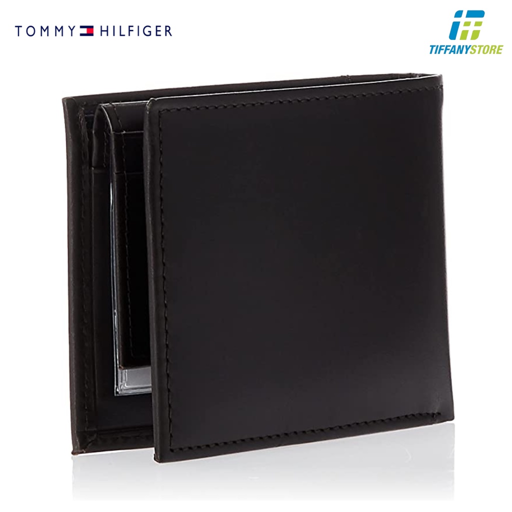 Ví nam Tommy Hilfiger Mens Cambridge Passcase - Màu nâu 5675/02 - Chính hãng