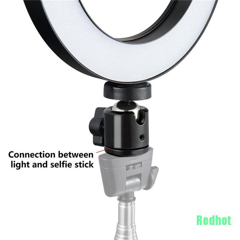 Vòng Đèn led 6 &quot;5500K Có Thể Điều Chỉnh Độ Sáng Với Cổng USB Cho Chụp Ảnh / video / Play