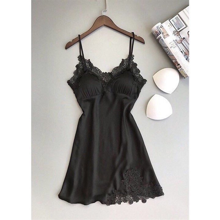 Váy ngủ 1 chi tiết Ngực Hở Lưng Cao Cấp Gợi Cảm | BigBuy360 - bigbuy360.vn