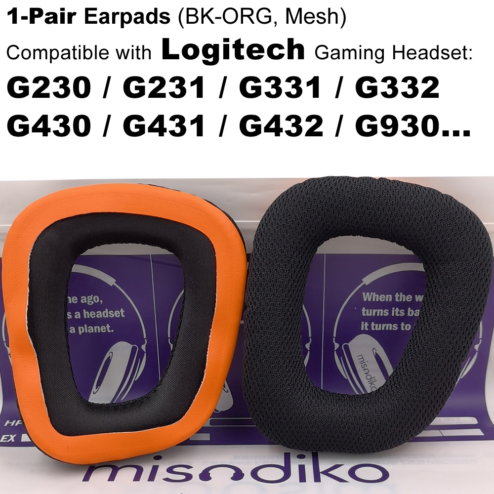 Miếng Đệm Tai Nghe Thay Thế Cho Logitech G230 G231 G331 G332 G430 G431 G432 G930