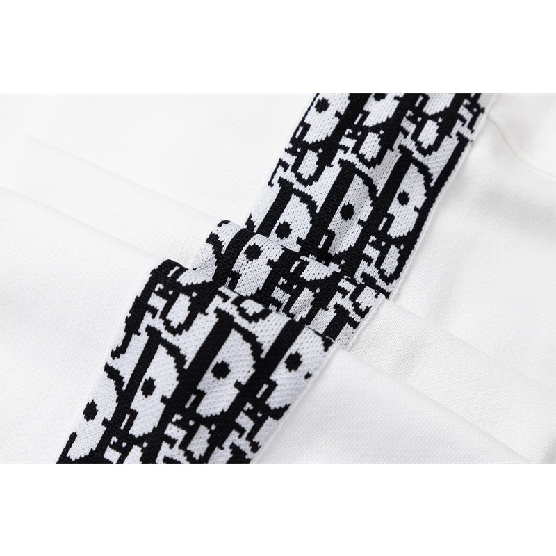 D &amp; OR Advanced Áo Sweater Dệt Kim Jacquard Cổ Tròn Ghép Nối Đơn Giản Đa Năng Cho Cặp Đôi