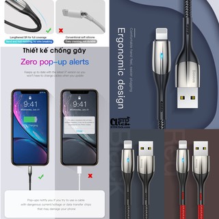[CÁP IPHONE IPAD] DÂY CÁP SẠC LIGHTNING BASEUS HORIZONTAL DATA CHÍNH HÃNG