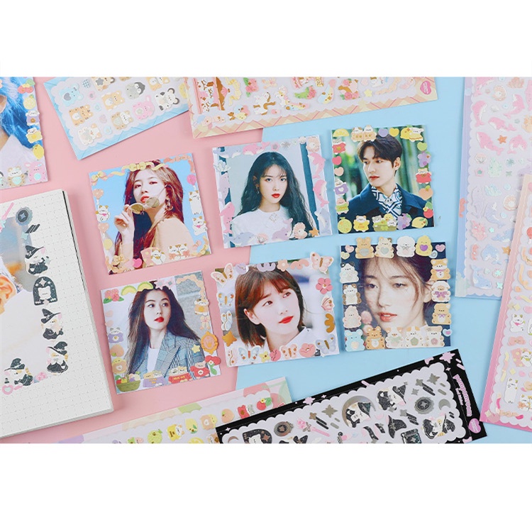 Flowertree 1 Sticker Dán Hình Thế Giới Game Dùng Trang Trí Sổ Tay