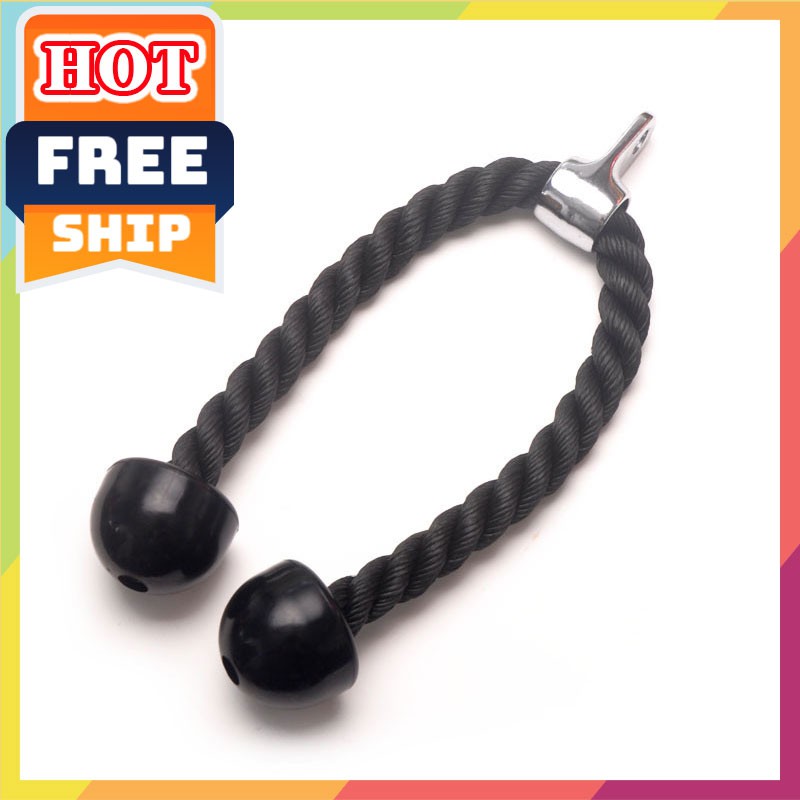 FREESHIP🎁 Dây thừng tập tay sau ⚡giá rẻ⚡ dây tricep rope tập gym