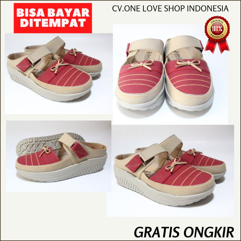 Giày Slip on Đế Xuồng 5Cm In Họa Tiết Chữ One Love Chính Hãng Thời Trang Cho Nữ 5Cm