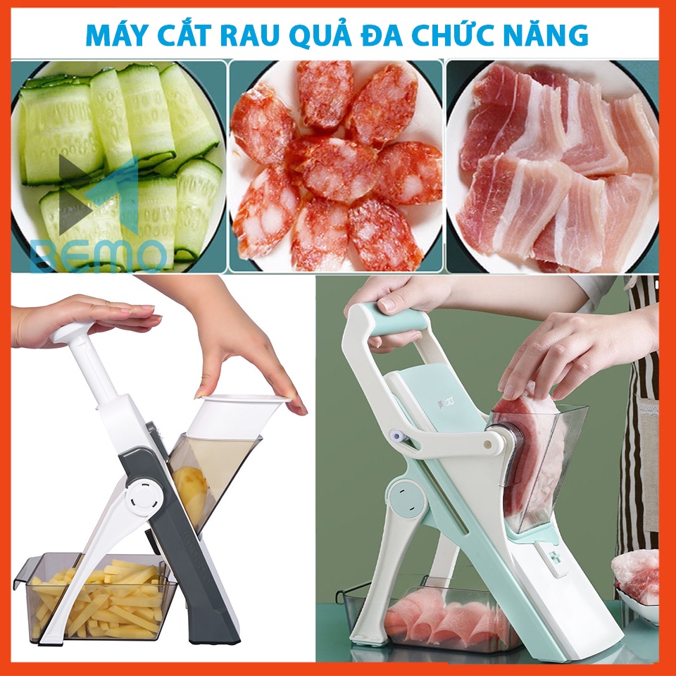 [HÀNG CAO CẤP] Dụng Cụ Cắt Lát Rau Củ, Máy Bào Sợi Gọt Tỉa Rau Củ Quả Đa Năng, Thái Thịt Đông Lạnh Tiện Dụng Cho Nhà Bếp