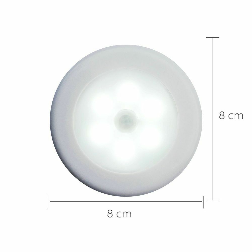 Đèn led PIR cảm biến ban đêm sử dụng pin