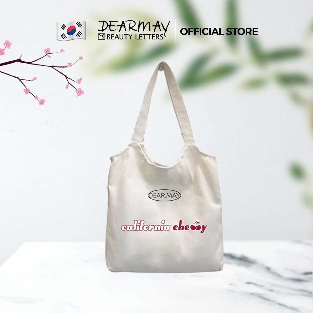[HB Gift]Túi tote Hàn Quốc Dearmay California Cherry Tole Bag