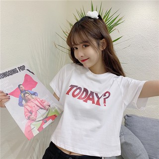 Áo thun nữ đẹp 🍓freeship🍓 áo croptop today siêu xinh