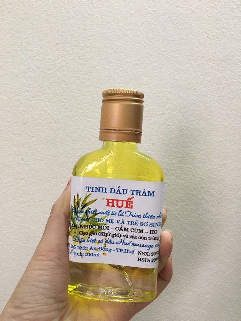 Shopee trợ giá 1 lọ tràm vàng Huế lọ 100ml