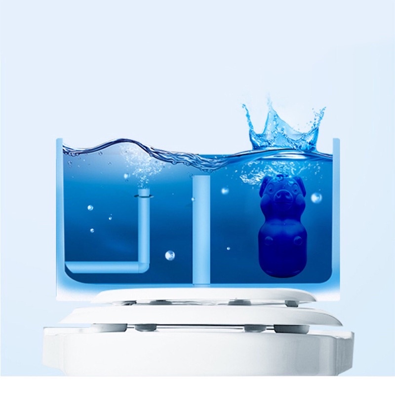 Thả bồn cầu hình con heo diệt khuẩn vượt trội