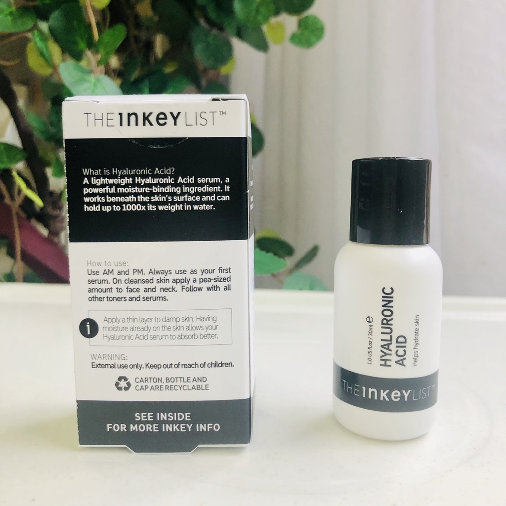 Serum cấp nước HA The Inkey List Hyaluronic Acid