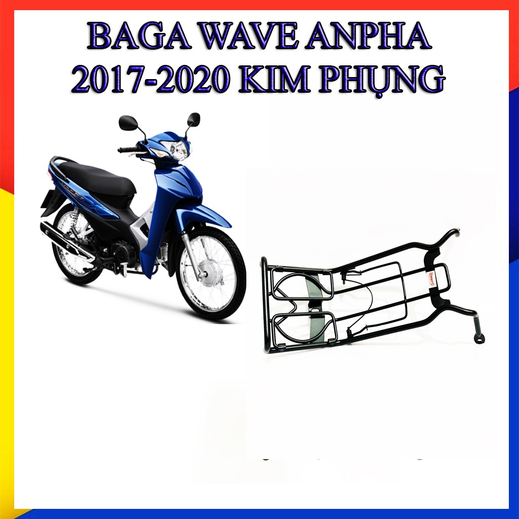 BAGA WAVE 2017-2020 ( ANPHA 110) SƠN TĨNH ĐIỆN CHÍNH HÃNG KIM PHỤNG
