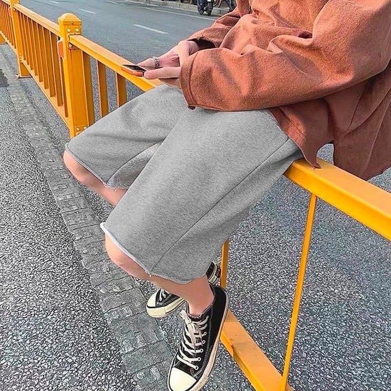 Quần short thun basic trơn