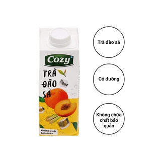 Thùng 24 hộp 225ml trà cozy