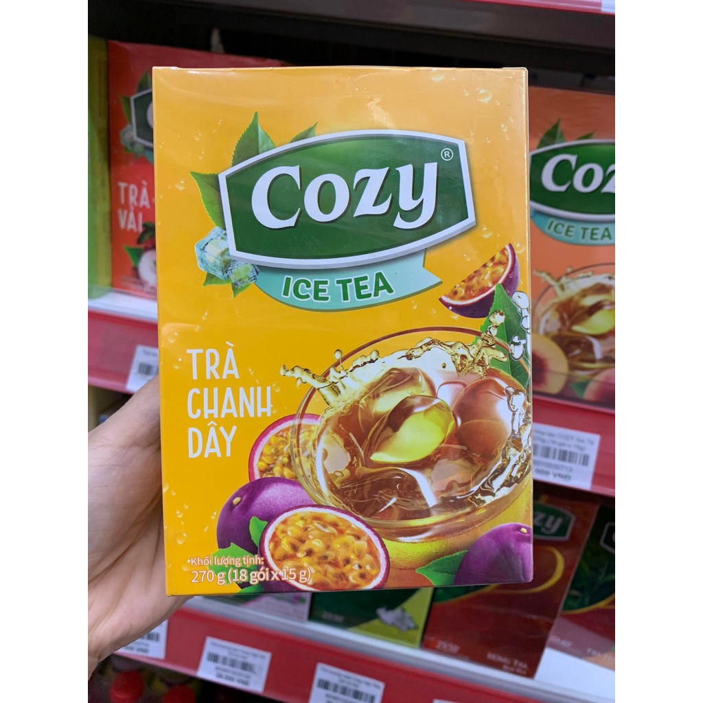 Trà Cozy Icetea hòa tan  hộp 270g