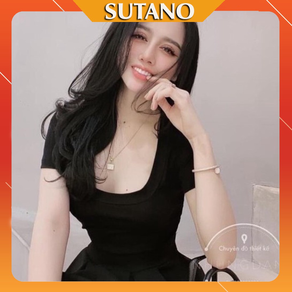 ÁO CỔ U hot hit chất zip A384 SUTANO