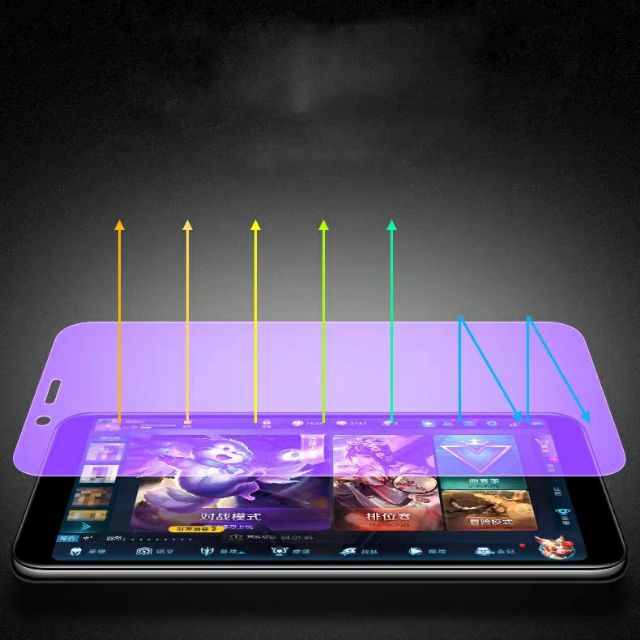 Kính cường lực Redmi 7A / Redmi 8A FREESHIP Từ 50k tím chống tia UV hại mắt