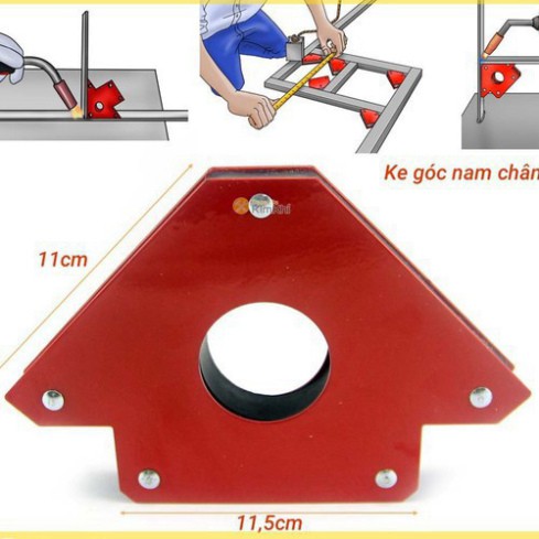 Nam châm ke góc vuông 22 kg - Ke góc nam châm 50LBS