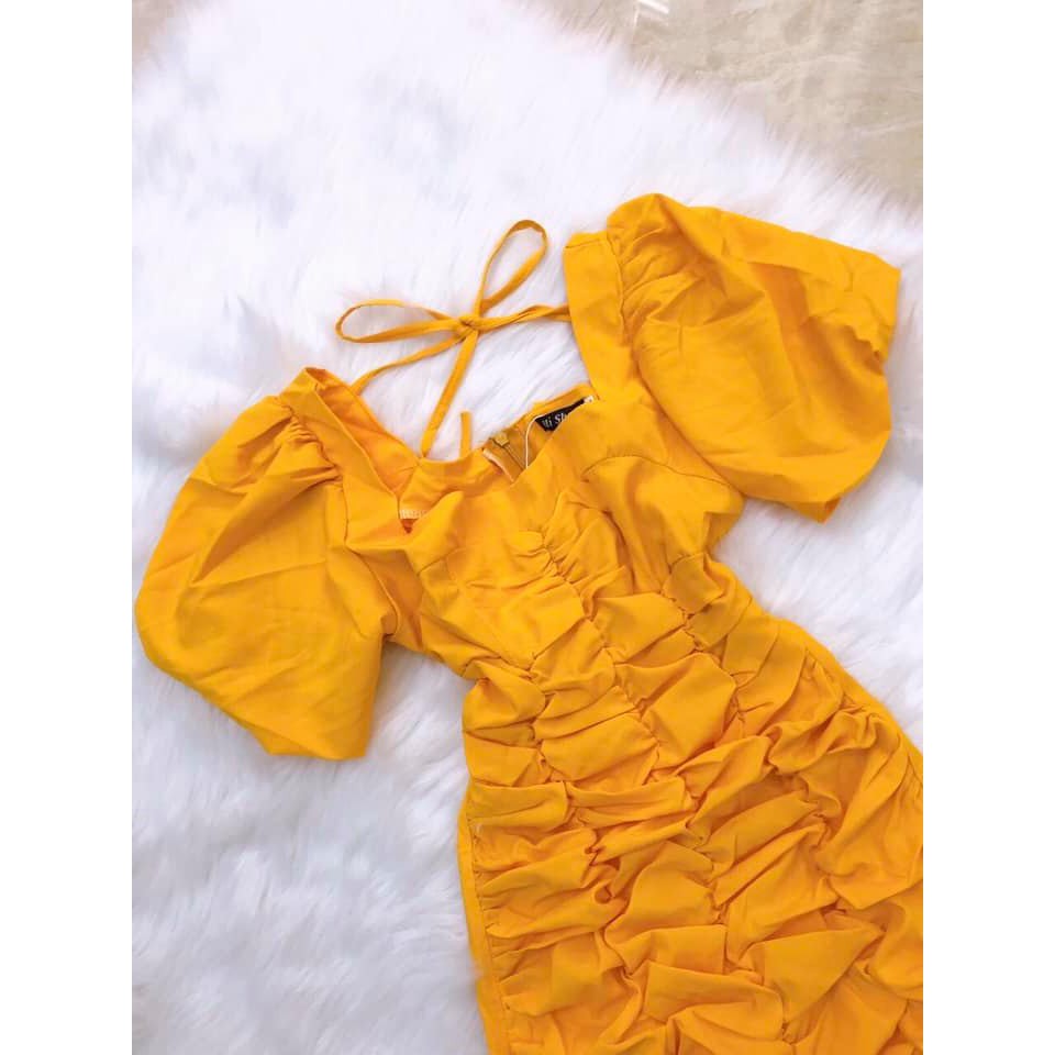 Đầm váy body nhún tôn ngực tôn dáng cho nàng thời trang nữ dạo phố dự tiệc Zashopp | BigBuy360 - bigbuy360.vn