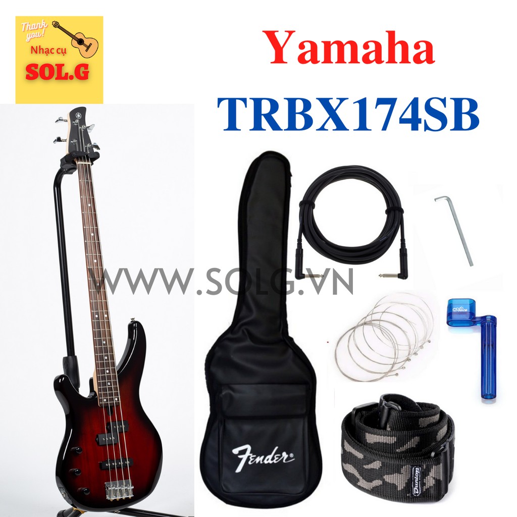 Guitar Bass Điện Yamaha TRBX174 + Phụ Kiện - Chính Hãng Yamaha Bảo Hành 12 tháng - Phân Phối Sol.G