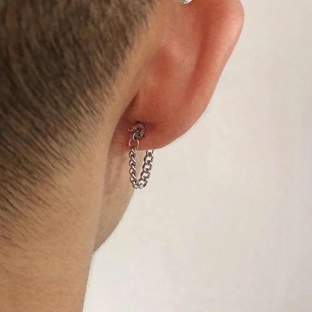 Hoa Tai MAYEBE LAVEND Dáng Dài Phối Tua Rua Phong Cách Hàn Quốc