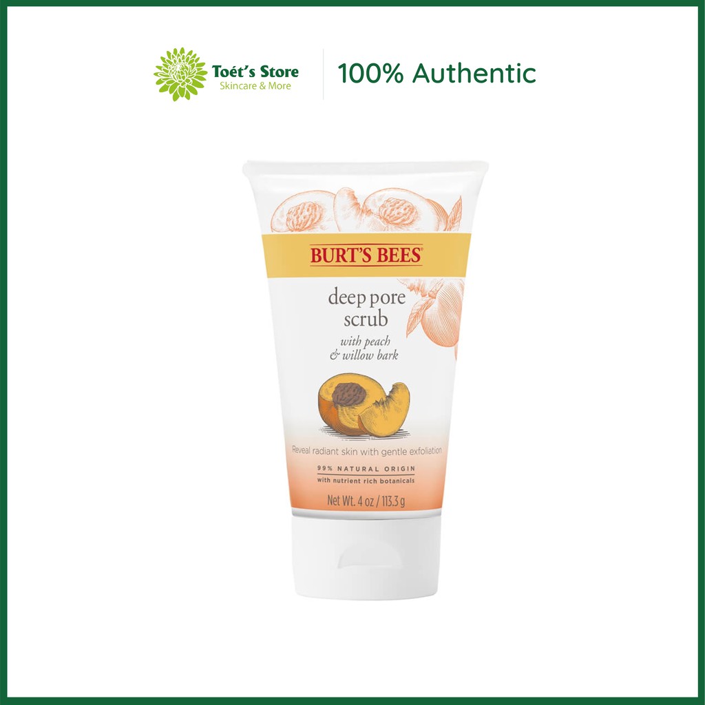 [BILL CHÍNH CHỦ] Tẩy da chết Burt's Bees Deep Pore Scrub