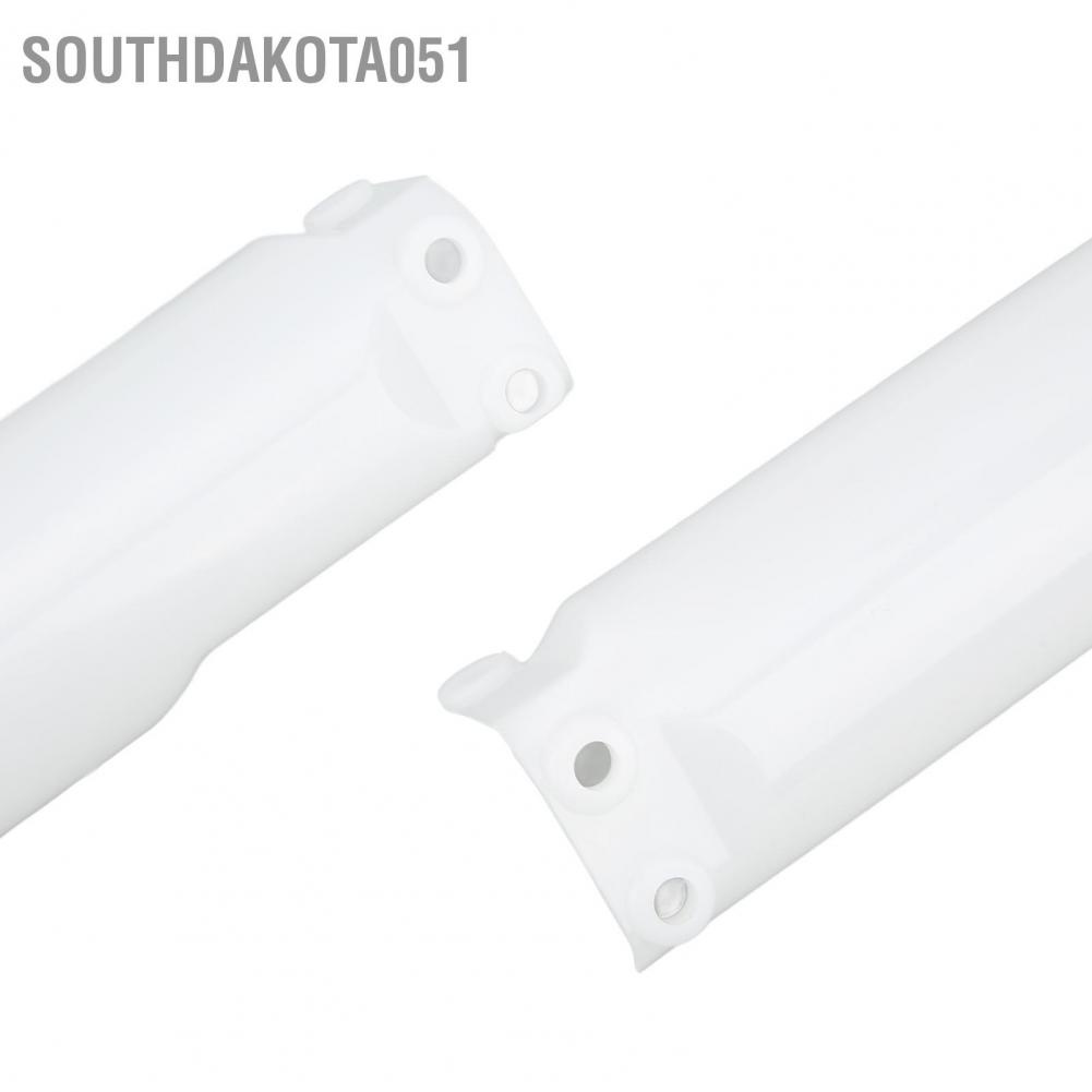 Hàng Sẵn Vỏ bảo vệ phuộc trước xe máy che phủ bụi giảm xóc trước màu trắng cho Honda CR125 CR250 CE500 CRF450 CRF 250【Southdakota051】