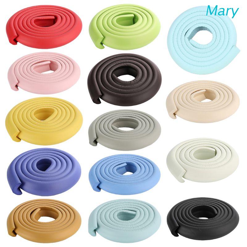 Dây cao su 2m cạnh mềm hình chữ L dán góc bàn bảo vệ an toàn cho bé