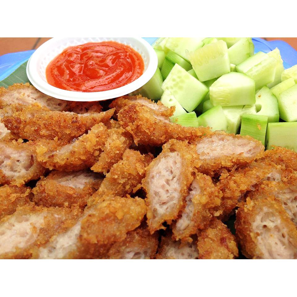 CHẢ CỐM DỒI SỤN NEM CHUA RAN-BÚN ĐẬU MẮM TÔM