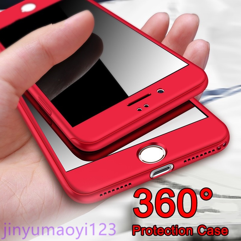Ốp điện thoại bảo vệ toàn diện 360 độ cho Xiaomi Redmi Note 7 8 9 Pro Redmi 9 9A 9C 6A 7A