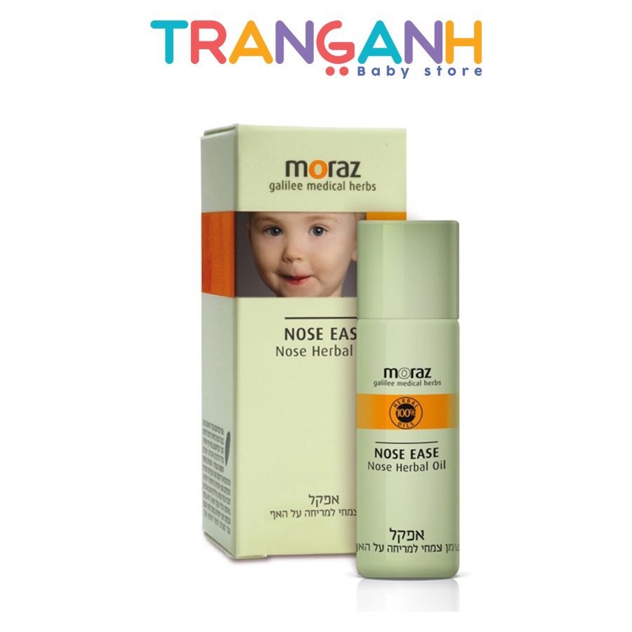 Dầu bôi chống ngạt, thông mũi Moraz cho bé