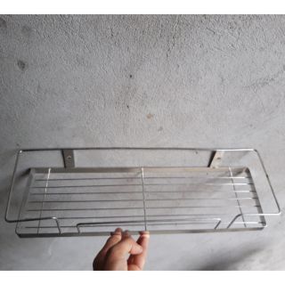 Kệ nhà tắm, kệ gia vị, kệ đa năng inox lá 40cm