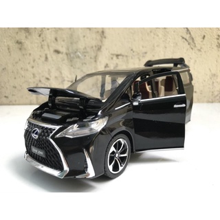 Mô hình xe lexus lm300h 2020 1:24
