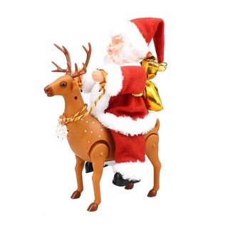ĐỒ CHƠI ÔNG GIÀ NOEL CƯỠI TUẦN LỘC HÁT NHẠC GIÁNG SINH