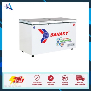 Tủ đông mát sanaky inverter 280 lít vh-4099w4k