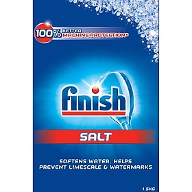 Muối rửa bát Finish 1.5kg (tặng thêm 2 viên finish dùng thử)