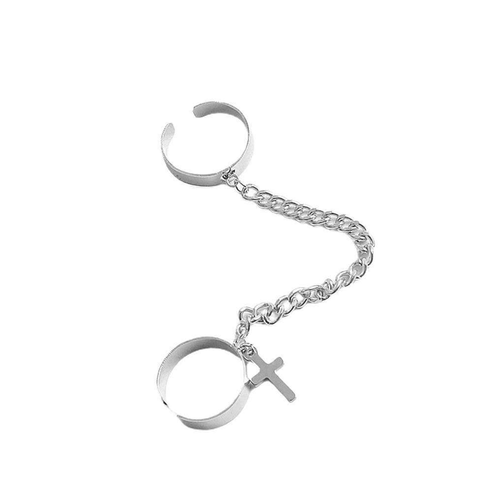 Nhẫn đeo tay kim loại thời trang cho cả nam và nữ