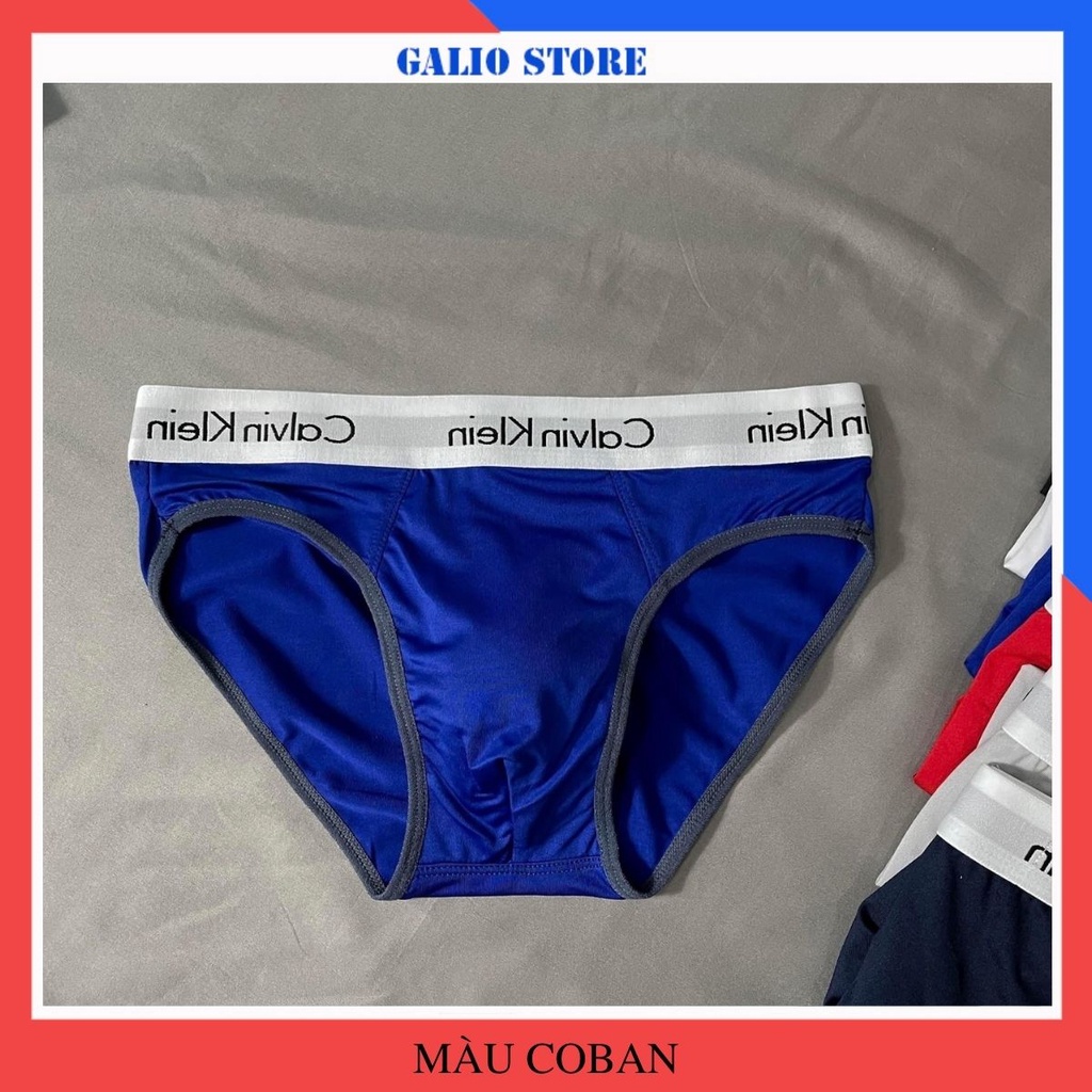 Quần lót nam Tam giác thun lạnh cao cấp, Quần sịp nam chéo Cao cấp co dãn- GALIO